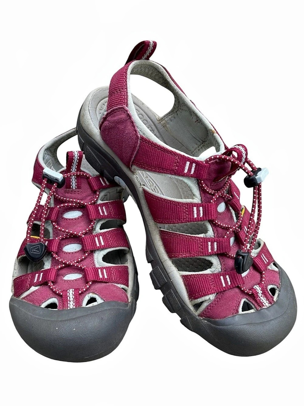 KEEN Newport H2 Women’s Waterproof Hiking Sandals Size 9 - Burgundy and Gray